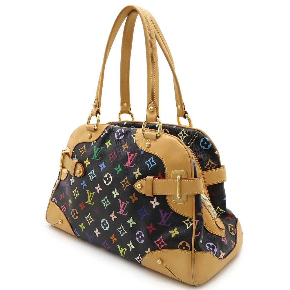 Louis Vuitton Claudia Black 2way Monogram Noir Bag Multicolor Shoulder Black